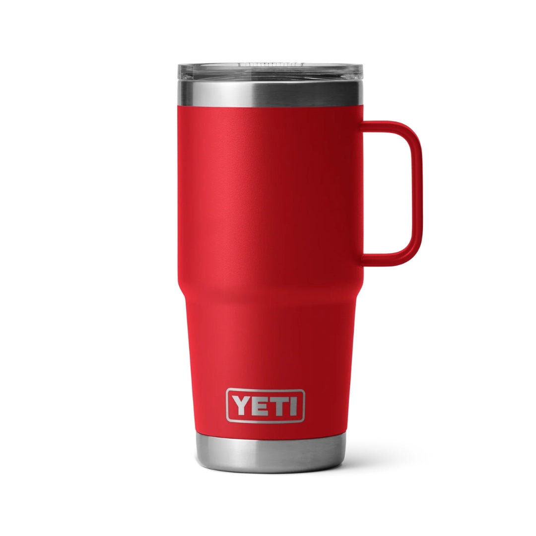 ENGRAVED YETI® RAMBLER® TRAVEL MUG WITH STRONGHOLD™ LID