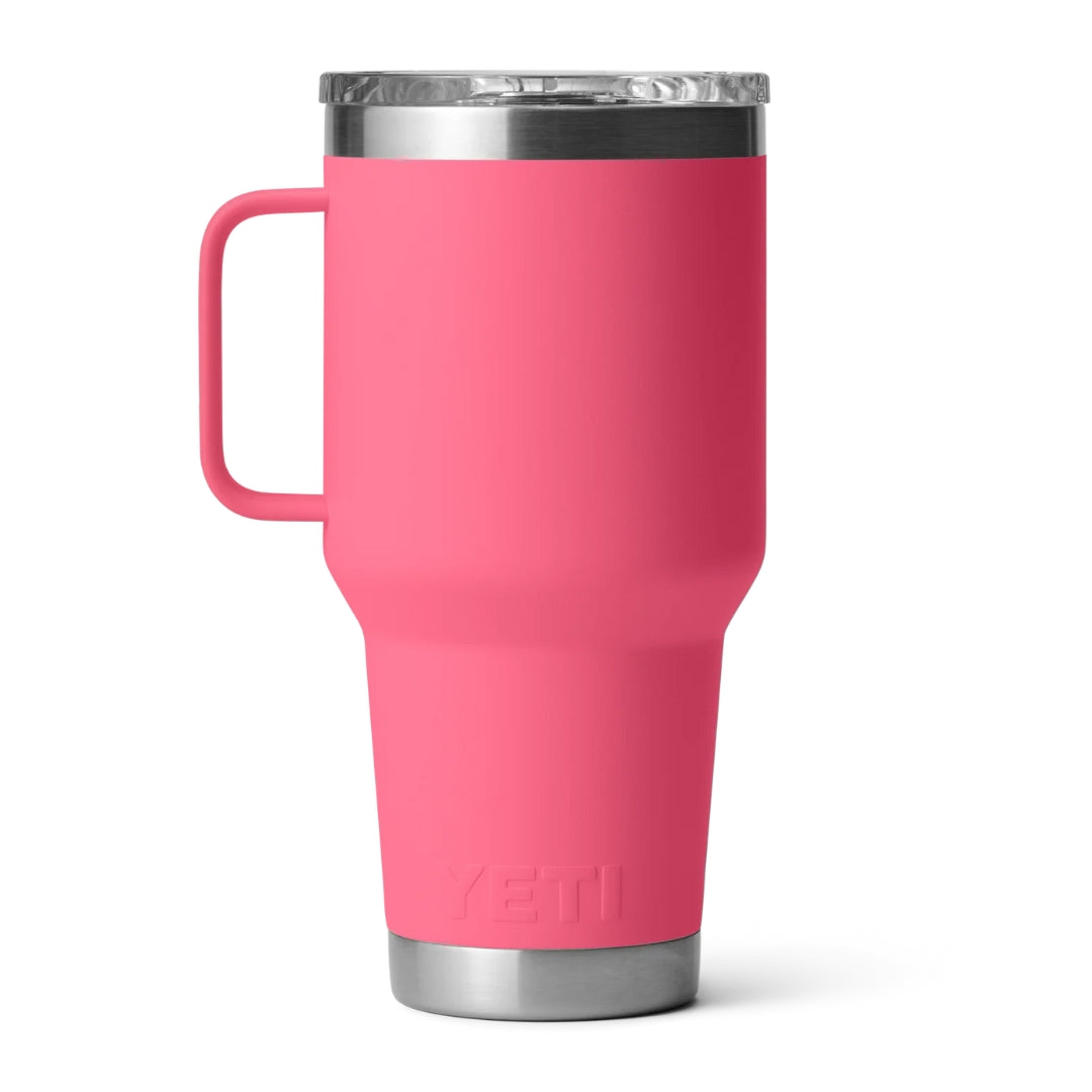 ENGRAVED YETI® RAMBLER® TRAVEL MUG WITH STRONGHOLD™ LID