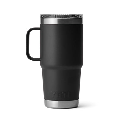 ENGRAVED YETI® RAMBLER® TRAVEL MUG WITH STRONGHOLD™ LID