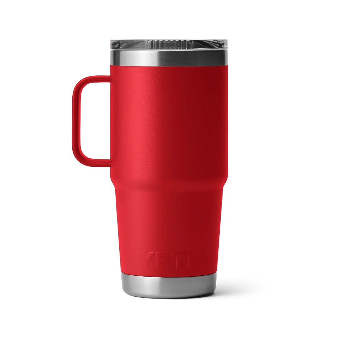 ENGRAVED YETI® RAMBLER® TRAVEL MUG WITH STRONGHOLD™ LID