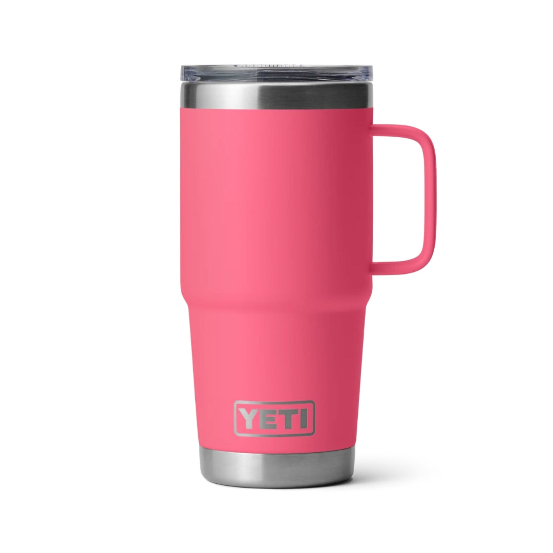 ENGRAVED YETI® RAMBLER® TRAVEL MUG WITH STRONGHOLD™ LID