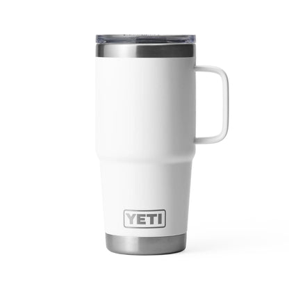 ENGRAVED YETI® RAMBLER® TRAVEL MUG WITH STRONGHOLD™ LID